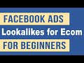 Create This Facebook Lookalike Audience for Your E-Commerce Dropshipping Store First