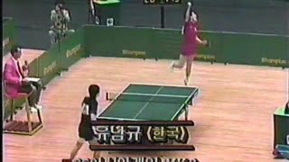 Yoo Nam-Kyu 유남규, 1986 Asian Games Table Tennis Men's Single Champion Highlight