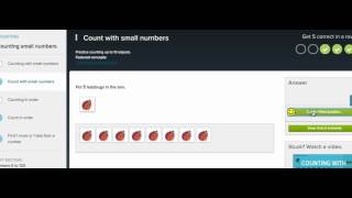 10までの数を数えられるかな？ Khan Academy カーンアカデミー　Counting