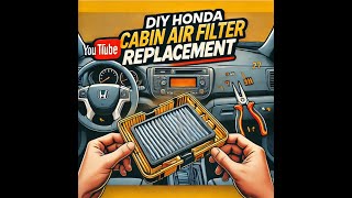 Step-by-Step Honda Cabin Air Filter Replacement | Easy DIY for Beginners