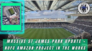 ST JAMES PARK GALLOWGATE END UPDATE | NUFC AMAZON PROJECT CONFIRMED NUFC NEWS !!!