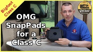 RV SnapPads - 👍The Easiest Install for the Best RV Upgrade👍 - Bigfoot Leveling Jacks - RV Upgrades