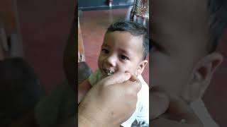 আদিয়ান বাবু নুডলস্ খাচ্ছে। #babyeatingfood #cuteboy #মাশাআল্লাহ্ #happybaby #viralshorts #babyfun