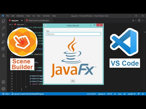 How To Setup Javafx In Visual Studio Code 2021 Youtube