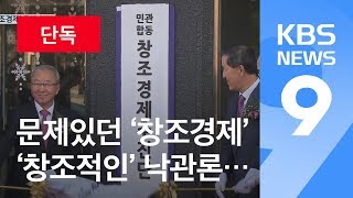 [탐사K/단독] 朴 정부, 창조경제 문제 알고도 장밋빛 전망 / KBS뉴스(News)