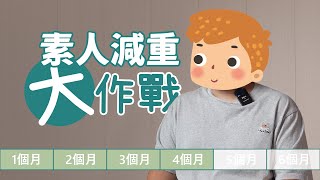 【素人減重大挑戰】小吳第三、四個月月總結✌️