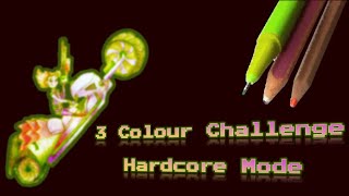 3 Colour Challenge: Hardcore Mode - FUN or FAIL?! (ARTventure #6)