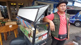 PENJUAL BAKWAN MALANG BERPENAMPILAN UNIK TERKENAL DI PUSPITA LOKA !!! STREET FOOD INDONESIA