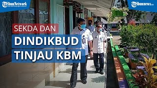 Sekda dan Kepala Dindikbud Tinjau Proses KBM di Belitung