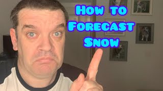 How to weather forecast snow, frontal snow, convective snow, polar vortex