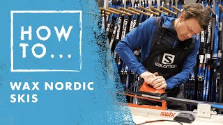 How To Wax Nordic Skis | Salomon How-To