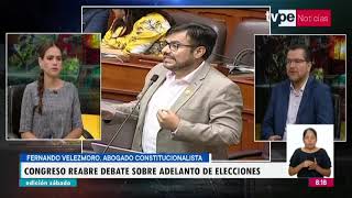 Edición Sábado | Fernando Velezmoro, abogado constitucionalista - 18/02/2023