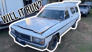 Starting the CHEAPEST Holden Panelvan!