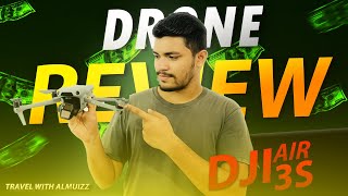 DJI AIR 3s Review - DJI MAVIC SERIES KILLER ? 🤯 II Travel With Almuizz II Bangla Review II 4K