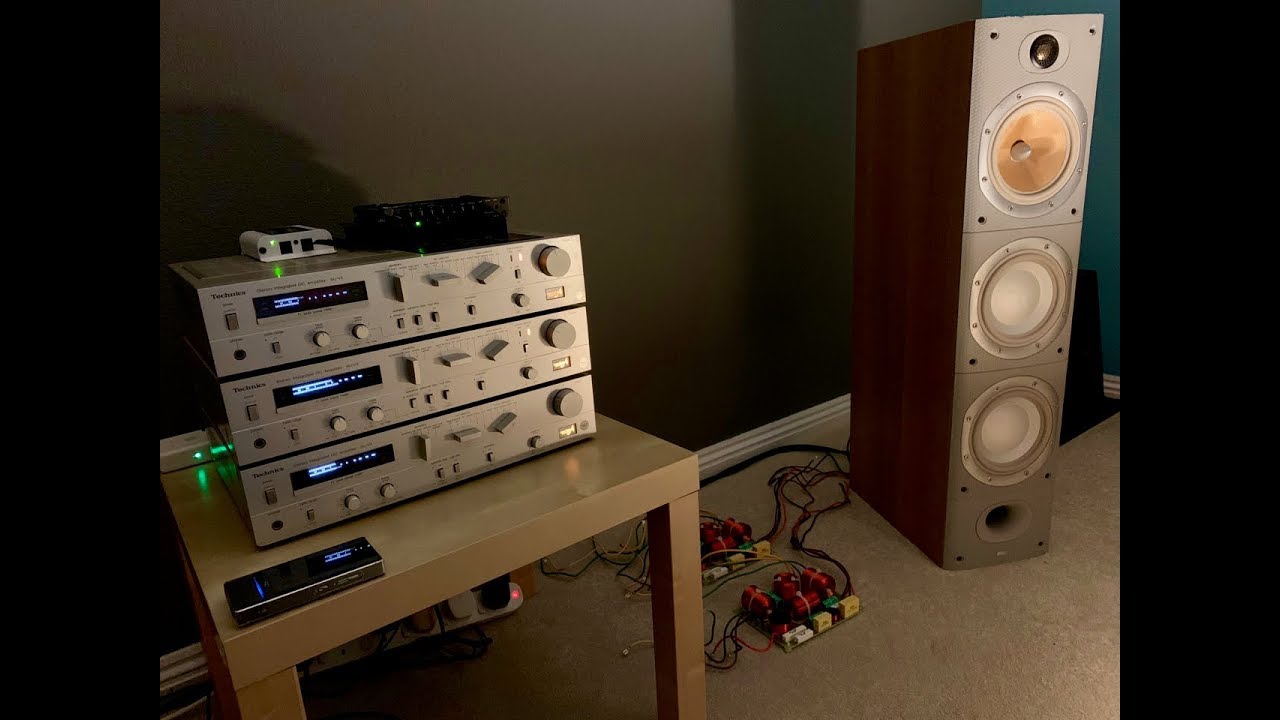 Inexpensive Home Hifi Project - ZAPCO Analogue Processor, Technics Amps ...