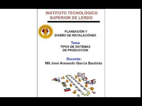 PLANEACION Y DISEÑO DE INSTALACIONES - YouTube