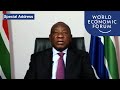 Special Address by Cyril Ramaphosa, President of South Africa | DAVOS AGENDA 2021