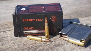 Geco 308 WIN Target 147gr FMJ Accuracy Test