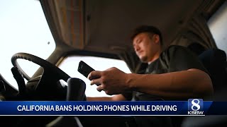 California appeals court clarifies cellphone use law, bans holding phones while driving