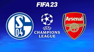 FIFA 23 | Schalke 04 vs Arsenal - Champions League UCL - PS5 Gameplay