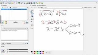 Math65-Solving Equations using the Square Root Property
