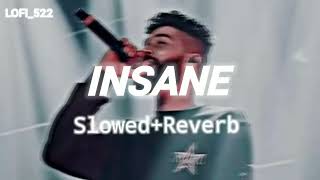 INSANE  AP DILLION  Slowed And Reverb  LOFI NEW SONG 720P