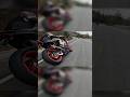 Ducati Panigale v4 sp2 overtaking Aprilia Tuono V4 Slow Motion