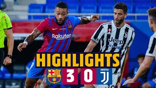 HIGHLIGHTS | Barça 3–0 Juventus | BARÇA WIN GAMPER TROPHY 🏆🏆
