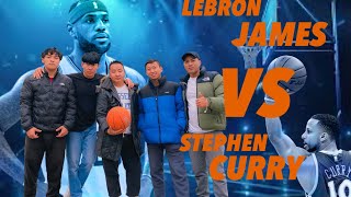 Can you beat Stephen Curry? Lily boys basketball challenge 🏆tibetanvloger