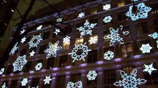 Christmas lights at Saks 5th Ave NYC 2004