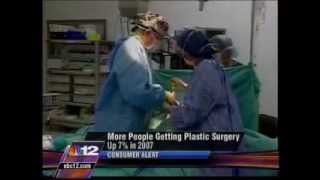 NBC 12 Features Dr. Richard A. D'Amico in a Report on Increases in Plastic Surgery