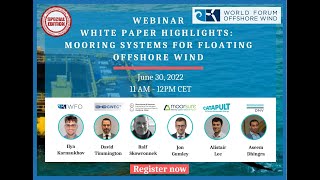 White Paper Highlights: Mooring Systems for Floating Offshore Wind