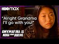 Awkwafina is Nora From Queens | Grandma Interrupts Nora's Me-Time | HBO Max