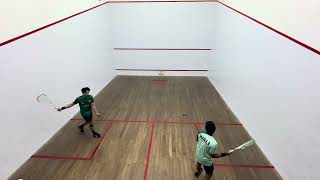 Squash: BSRF Turag 4th National Championships - Members - Final - Wali Ahmed vs. Abid Mansur Game 1