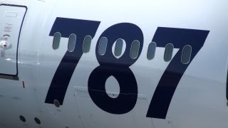 787 at Okayama Airport