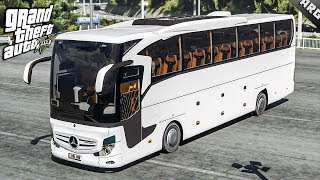 ARG - รถบัสหรูไป ออกทริปที่ภูเขาอากินะ ( Mercedes-Benz Travego 2016 MOD ) GTA V MOD #Test 28