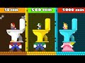 Team Mario Muscle Challenge NOOB vs PRO vs HACKER  Game Animation