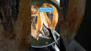 Fried marinated milkfish.#breakfast #ulamngpinoy