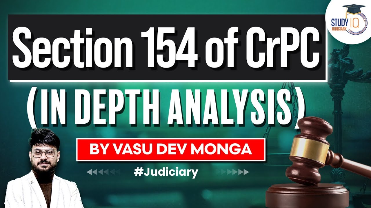 Section 154 CrPC Explained | FIR Process | Criminal Procedure Code ...