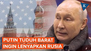 Tarik Diri dari Perjanjian Baru START, Putin Tuding Barat Ingin Lenyapkan Rusia