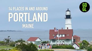 Beyond Tourist Traps: 14 Local Delights of Portland, Maine! | w/GDGL Tips for Good Living | 4K