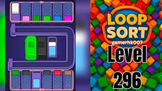 Loop Sort Level 296 Walkthrough Solution