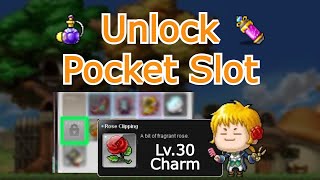 MapleStory: How To Unlock Pocket Slot/Get Charm Lvl 30