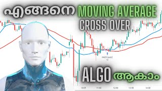 Algo Trading Malayalam:-Tradingview Signal to Auto Buy sell (Moving average cross over)