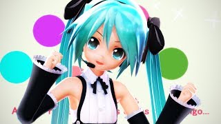 【MMD/PV 】Too Cute! - Hatsune Miku Appearance Gothic -【1080p・60fps】