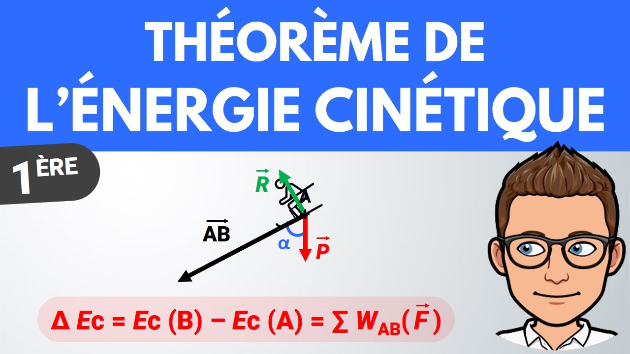 Théorème De L'énergie Cinétique ️ Exercice | 1ère | Physique - YouTube