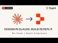 Design in Claude. Build in Replit.