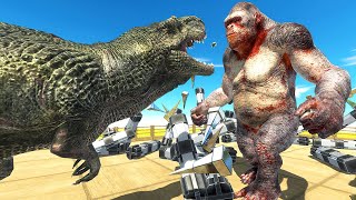 Goro the Giant ESCAPES Prison - Animal Revolt Battle Simulator
