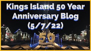 Kings Island 50 Year Celebration Blog (5/7/22) - Luigi’s Blog Videos