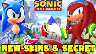 How To Unlock ADVENTURE KNUCKLES FAST \u0026 NEW SECRET OBBY! (Sonic Speed Simulator)